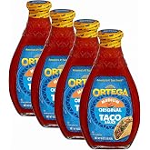 Ortega Original Taco Sauce, Medium, 16 Ounce (Pack of 4)