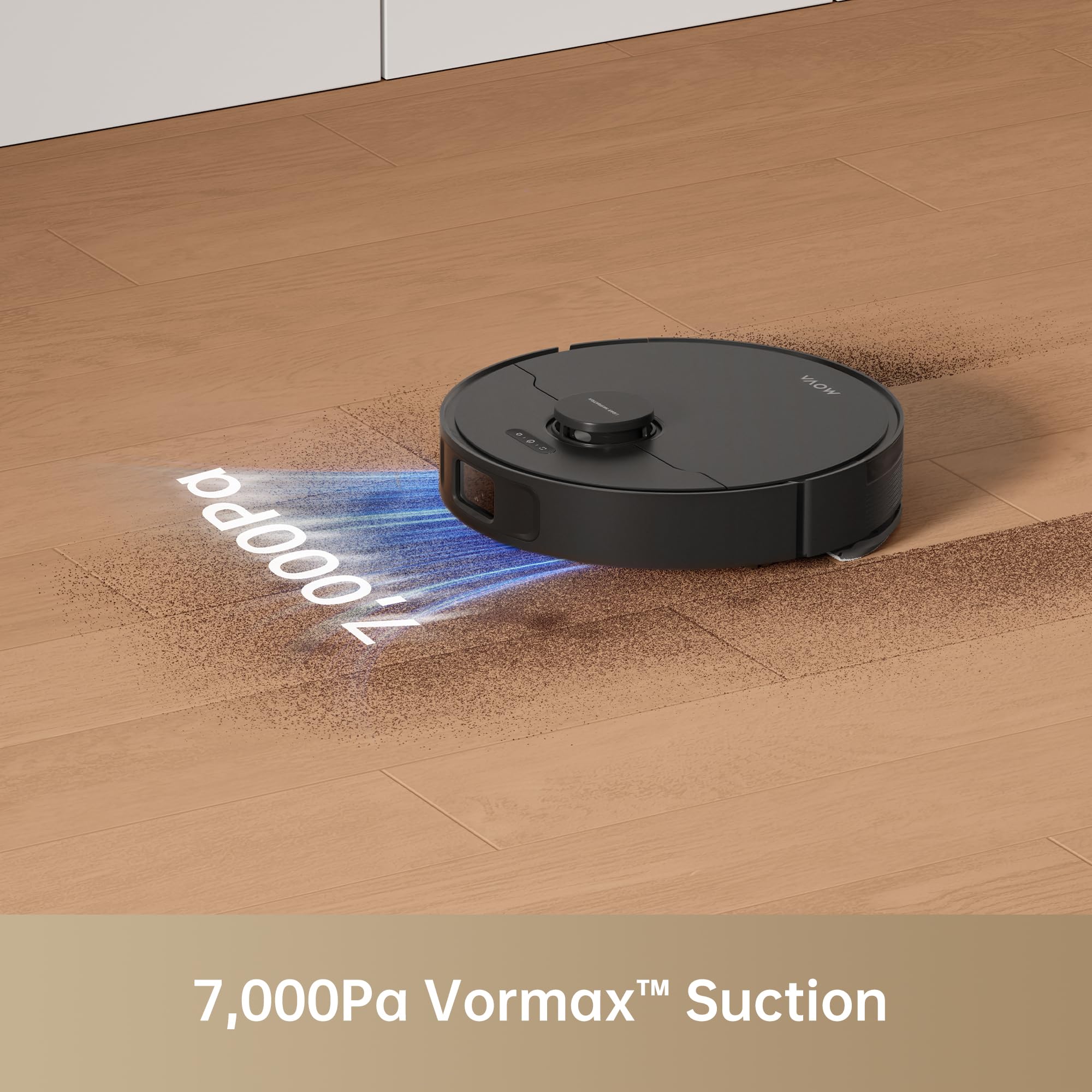 Mova S10 Robot Vacuum Cleaner with 7000Pa Suction, 260 Mins Run Time, Liftable Brush, Self-Charging Robotic Vacuum Cleaner for Home, Pet Hair, Hard Floors, App & Voice Control - Image 2