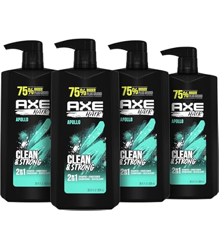 Amazon.com: Axe Hair 2-in-1 Shampoo & Conditioner, Apollo, 16 fl