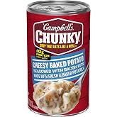 Campbell&rsquo;s Chunky Soup, Baked Potato with Cheddar and Bacon Bits Soup, 18.8 Oz Can