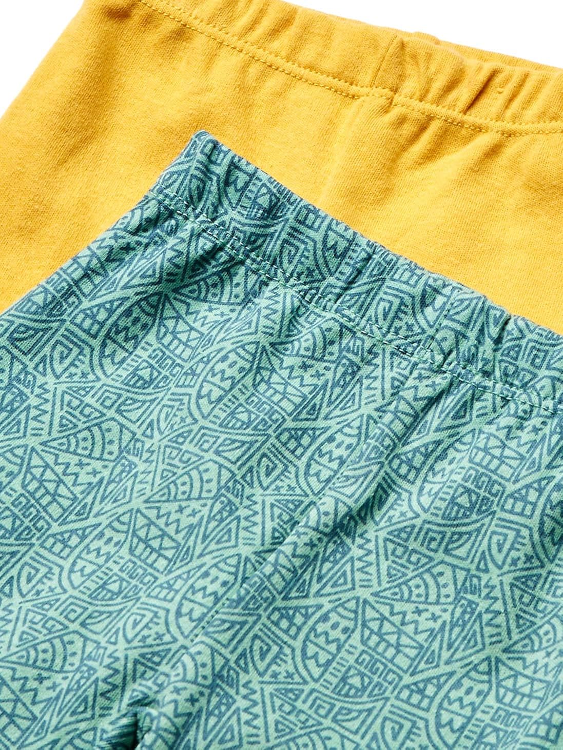 Spasilk Baby Boys' 3 Pack Cotton Pull on Footed Pants: Clothing