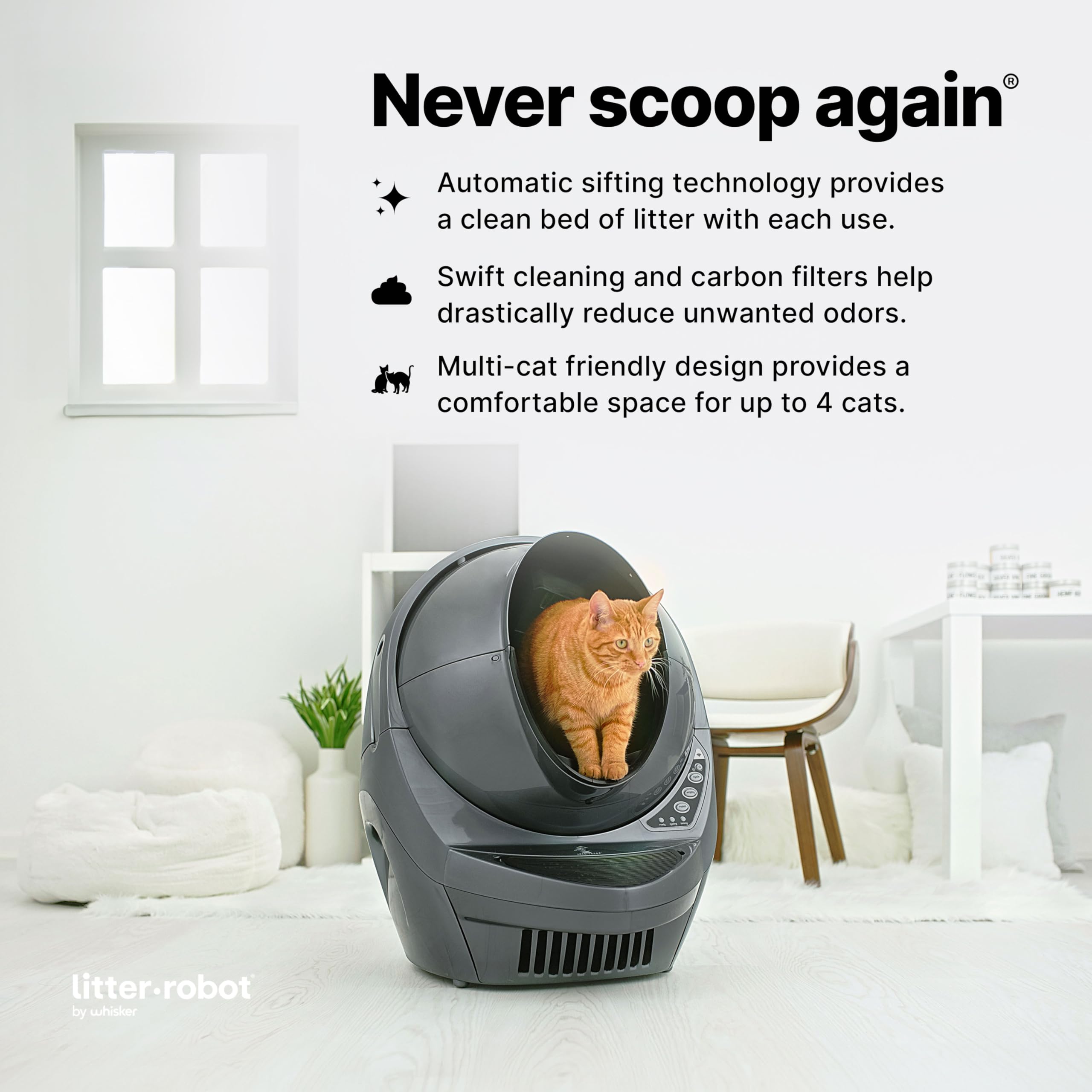 Picture Idea: Mua Litter Robot 3 Connect By Whisker Grey