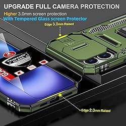 FRLMOOES for iPhone 16 Plus Case with 2 Screen