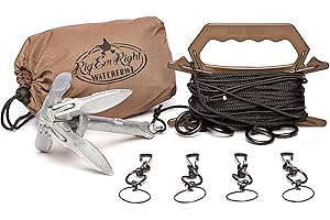 RIG EM RIGHT Rig'Em Right Waterfowl Step-Up Jerk Rig Decoy Ultimate Motion Device for Duck Hunting, Gives Motion for up to Four Decoys