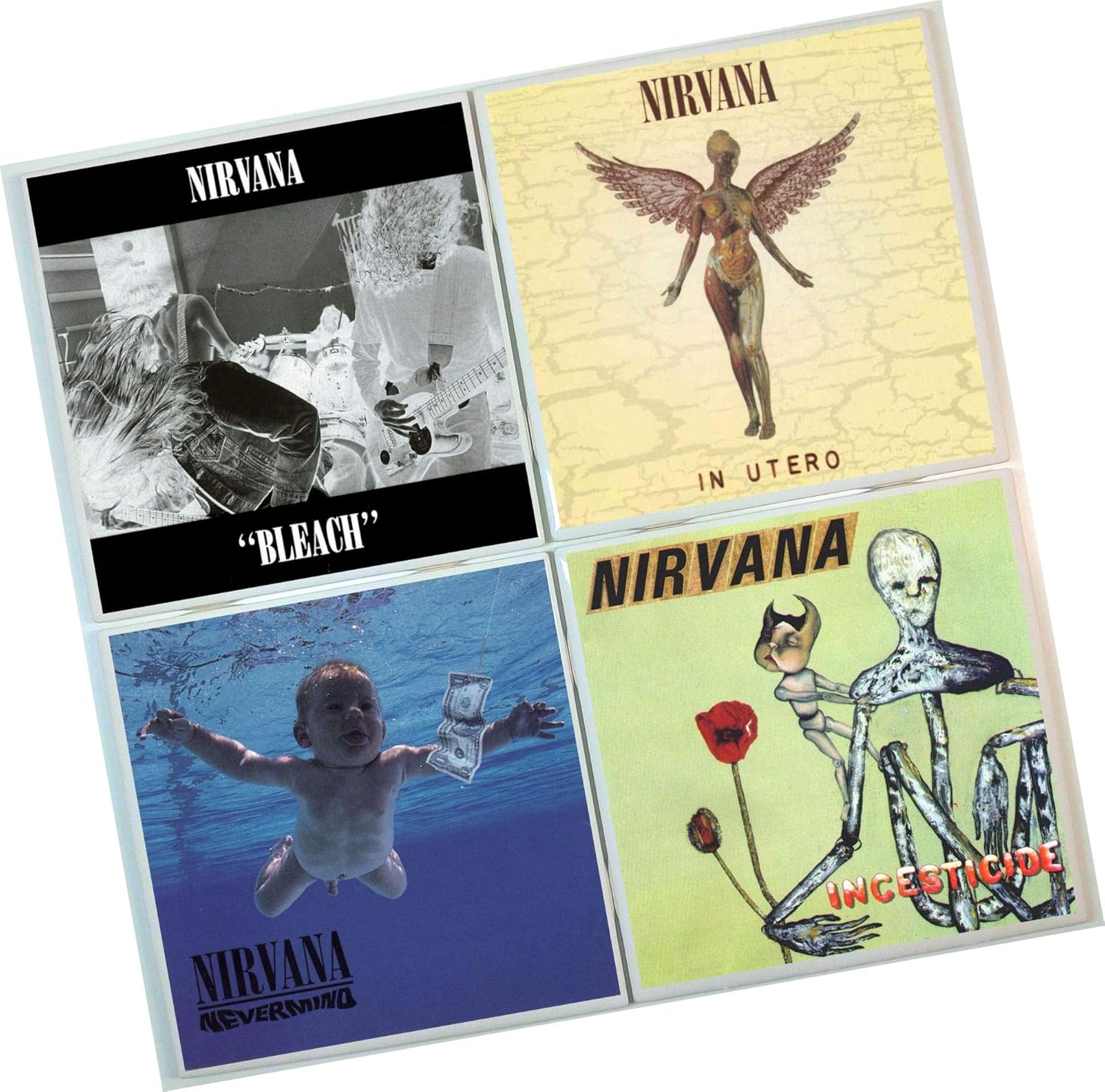 Download Amazon Com Nirvana Coasters Set Of 4 Tile Coasters Album For Android Get Wallpaper Amazon Com Nirvana Coasters Set Of 4 Tile Coasters Album Free HD