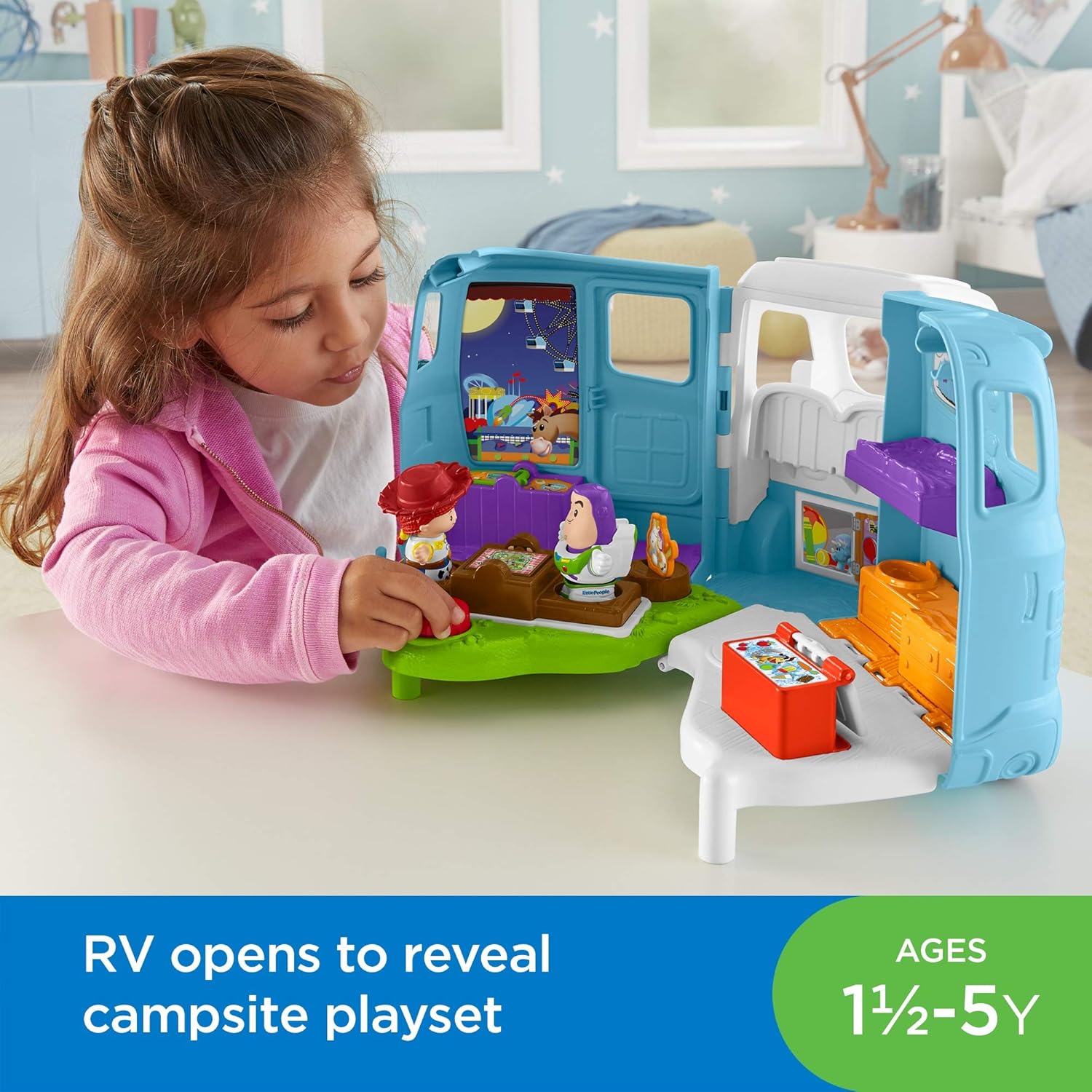 little people toy story rv
