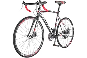 EUROBIKE Road Bike 700C Wheels 21 Speed Disc Brake Bicycle 54cm Cycling