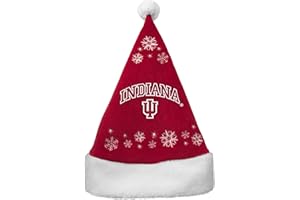 Topperscot by Boelter Brands NCAA Full Embroidered Snowflake Santa Hat
