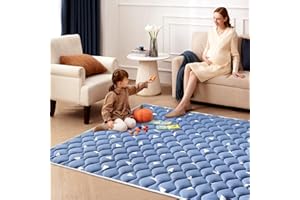 Baby Play Mat 79" X 71", Baby Crawling Mat, Non-Slip Portable Baby Floor Mat for Play & Tummy Time, Extra Large Activity for 