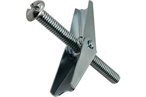 Hard-to-Find Fastener 014973409814 Round Head Toggle Bolts, 5/16-18 x 3-Inch, 25-Piece