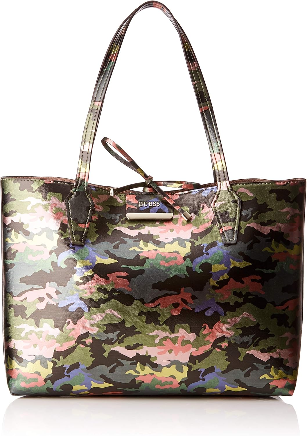 bolso camuflaje guess
