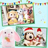 SANNIX Pack of 90 Safety Eyes and Noses for Dolls Plush Toys 12-30 mm view 5