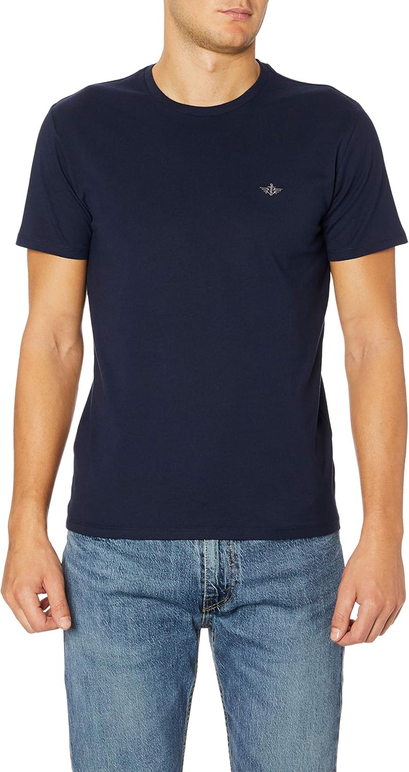 Amazon.com: Dockers Men's Pacific T-Shirt, Blue, S: Clothing