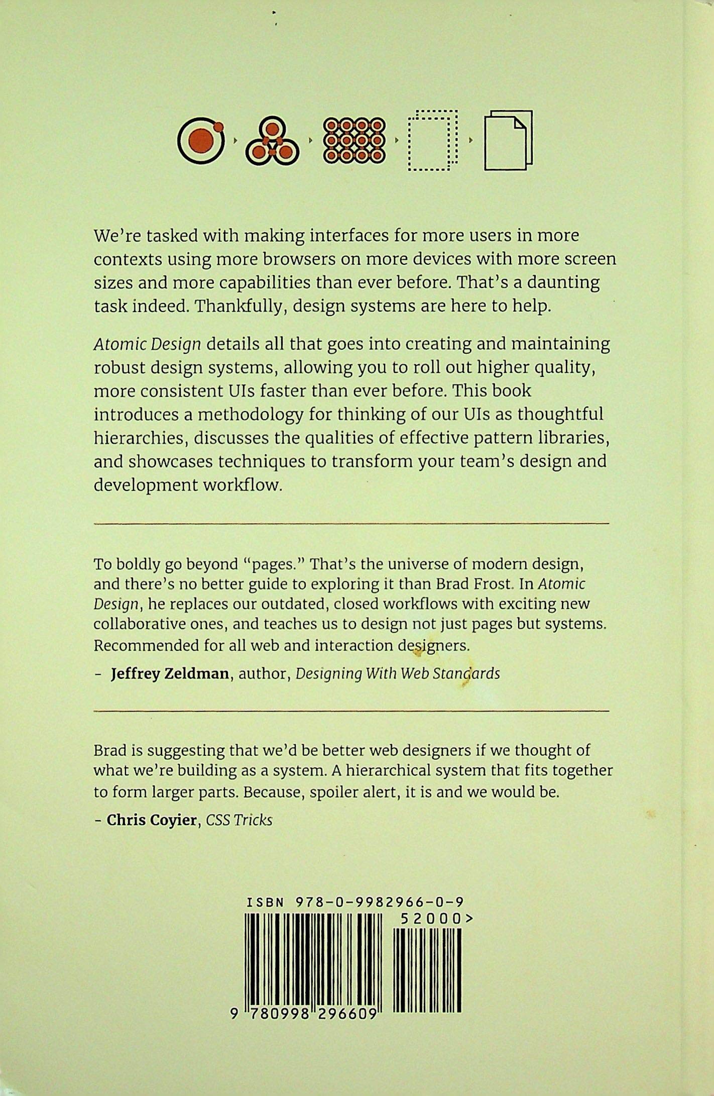 Amazon Com Atomic Design 9780998296609 Brad Frost Libros Amazon Com Atomic Design 9780998296609 Brad Frost Libros