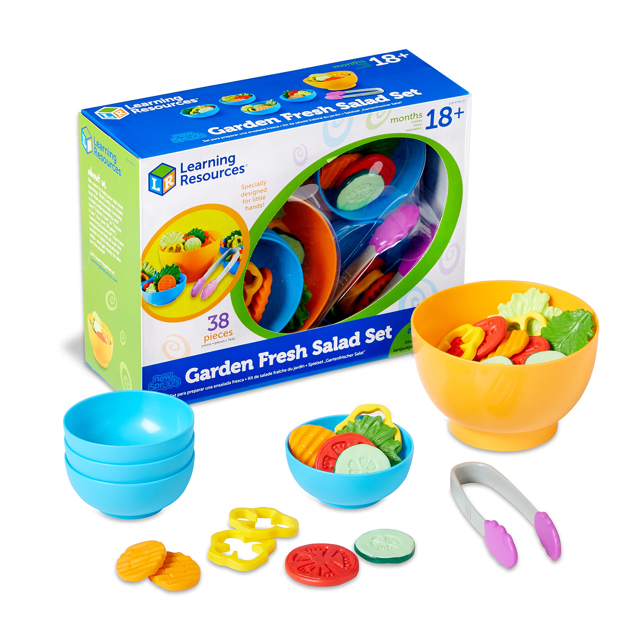 Learning Resources New Sprouts Garden Fresh Salad Kit