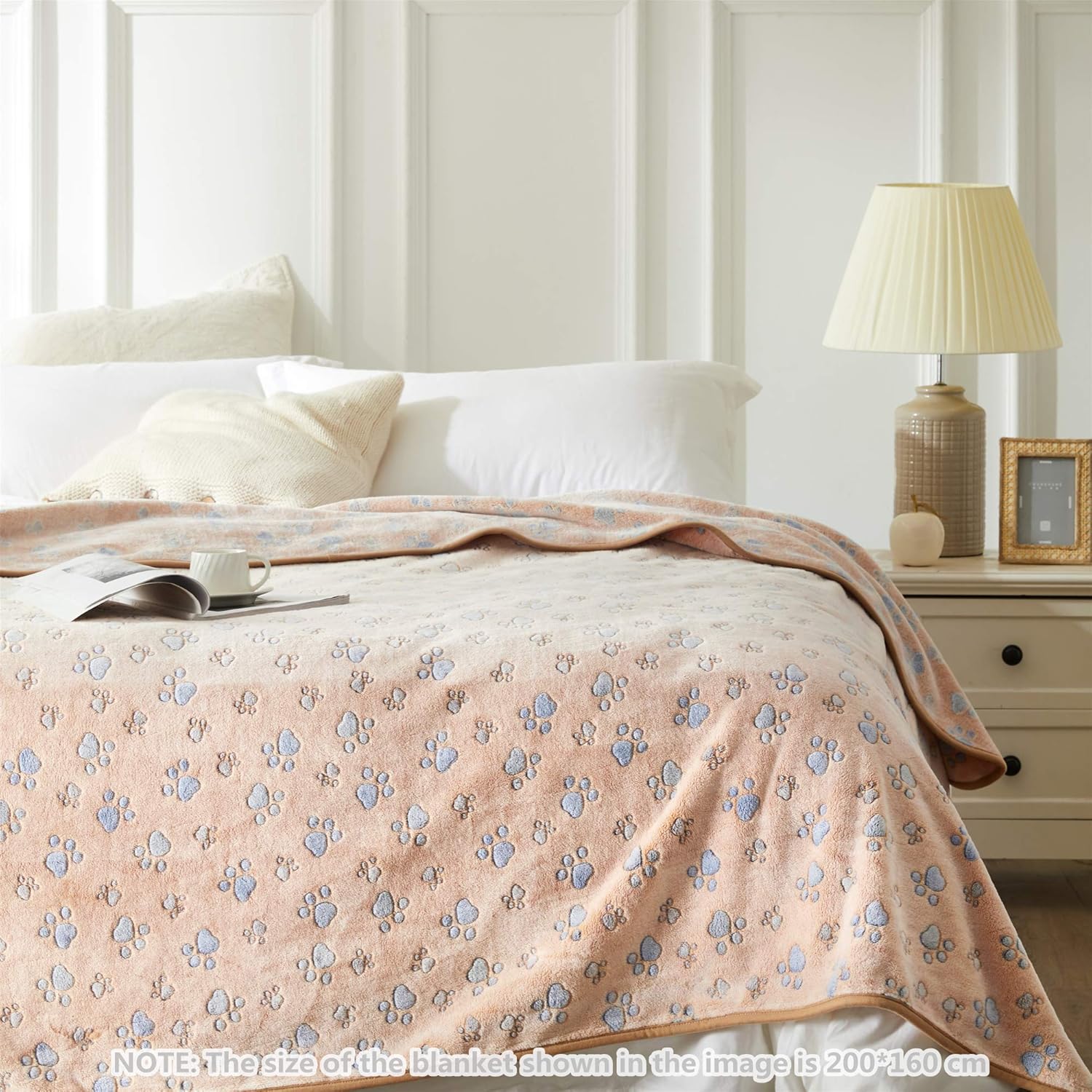 Allisandro Waterproof Blanket For Couch Leak Proof Car Throw Machine