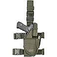 WOLF TACTICAL Drop Leg Holster for 9mm Thigh Holster for Men Leg Holster for Pistols Drop Holster Leg Strap Airsoft Holster