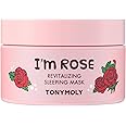 TONYMOLY I'm Rose Revitalizing Sleeping Mask, 1 Count , 3.5 Ounce (Pack of 1)