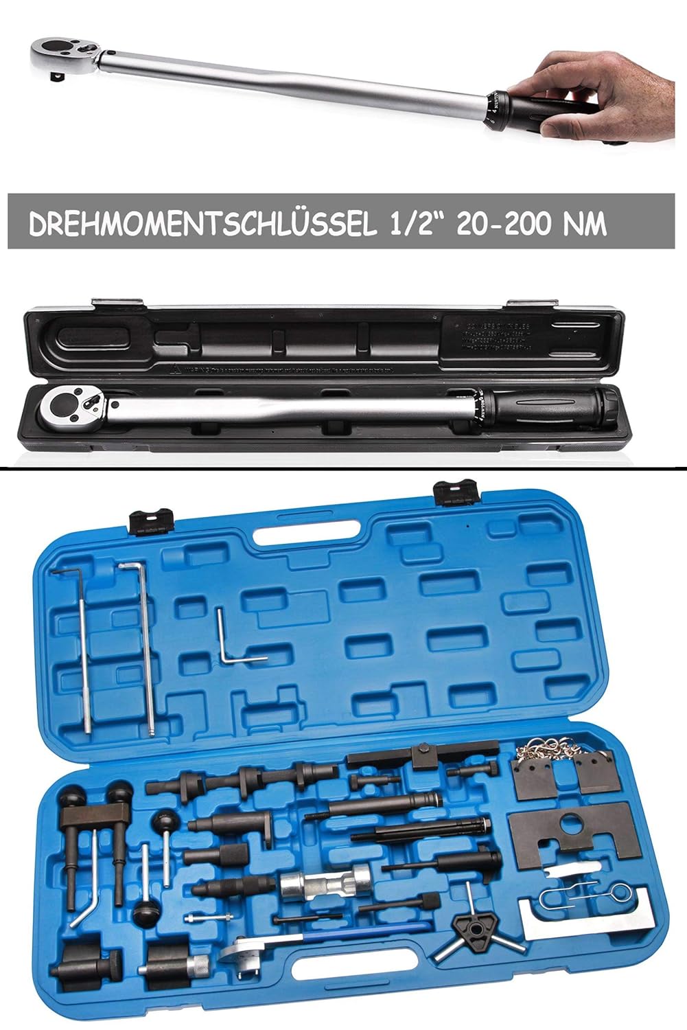 'Drive Belt Tool + Torque Spanner 1/2 20 200 Nm Amazon.co.uk DIY