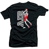 SNELOS Sneaker Outfit Graphic Tee for Men Soft Cotton Streetwear T Shirt Casual Top for Sneaker Lovers