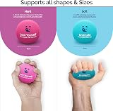 MindPanda Mind & Body Stress Balls Dual-Density 2-Pack 3 Sizes view 8