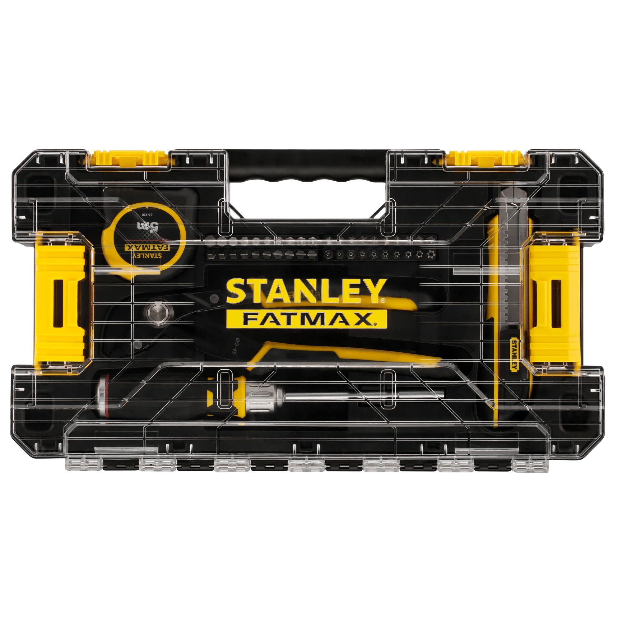 STANLEY FMMT98106-1 Set Herramienta Manual Mixto for DIYers & Professionals, Designed for Repair, Installation and Workshop tasks, 44 Pieces