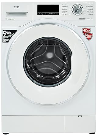 IFB 7.5 kg Fully-Automatic Front Loading Washing Machine (Elite Plus Vx ID, White)