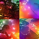 Jsdoin Fairy Lights 6 Pack 2m 20 LED Copper Wire Battery Operated Multicolour view 5
