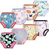 MooMoo Baby Training Underwear for Boys and Girls Absorbent Toddler Training Pants for Girs 2T-7T