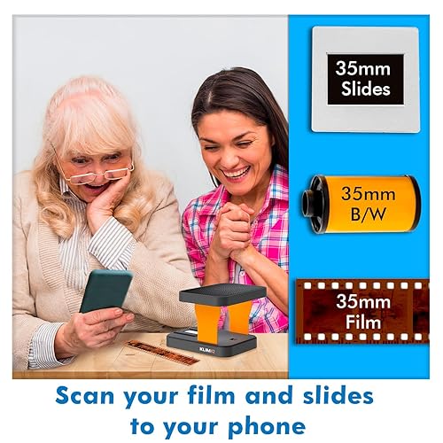 App Best Way To Scan Film Negatives KLIM K2 Mobile Film Scanner