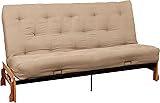 True 8-inch Loft Cotton/Foam Futon