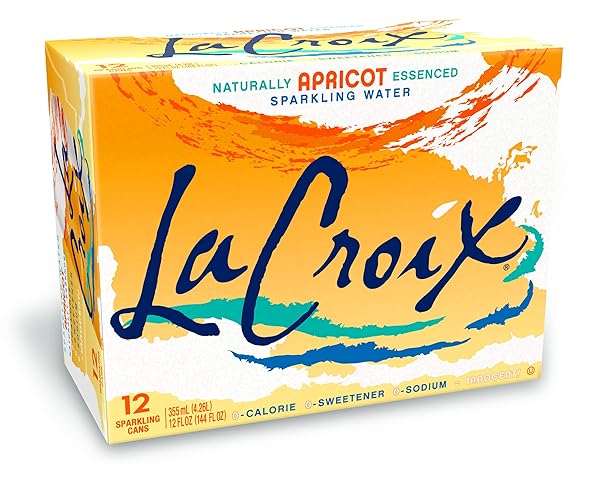 LA CROIX SPARKLING WATER APRICOT, 12OZ CANS (12 PACK)