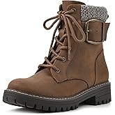 CLIFFS BY WHITE MOUNTAIN Women's Shoes Mentor Block Heeled Lace-Up Ankle Bootie