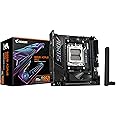 GIGABYTE B850I AORUS PRO Motherboard - AMD Ryzen 9000 Series CPUs, 8+2+1 Phases Digital VRM, up to 8400MHz DDR5 (OC), 1xPCIe 5.0 + 1xPCIe 4.0 M.2, 2.5LAN, WiFi 7, USB 3.2 Gen 2
