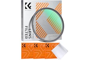 K&F CONCEPT 49mm Black Diffusion 1/4 Filter Mist Soft Glow Diffuser Lens Filters(Nano-K Series)