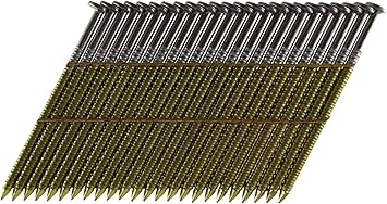 B C Eagle A238x113r 28 Offset Round Head 2 3 8 Inch X 113 X 28 Degree Bright Ring Shank Wire Collated Framing Nails 500 Per Box Amazon Com
