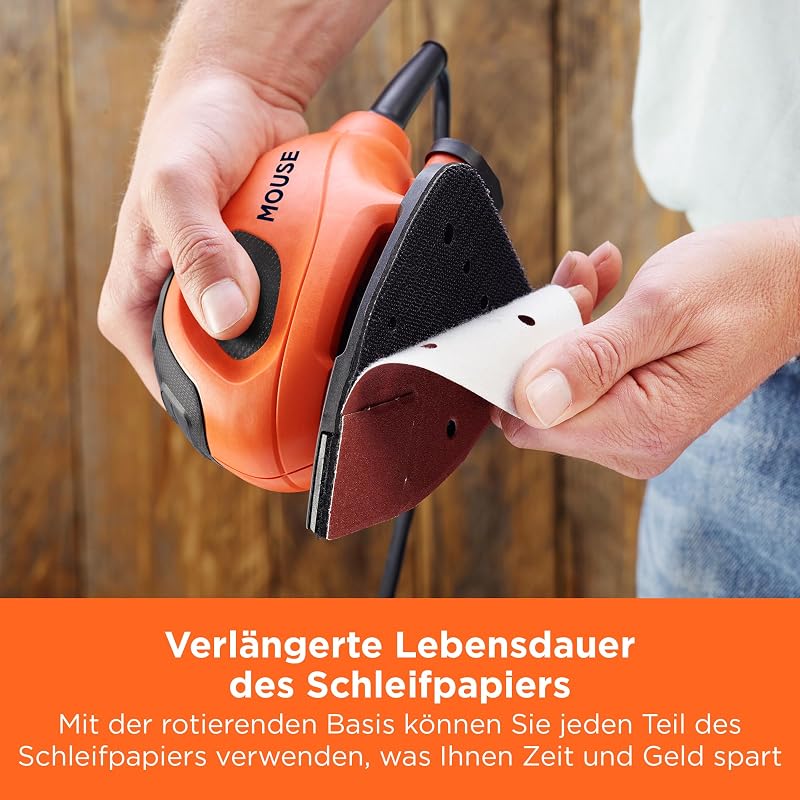 Mouse 55W kompakter Detailschleifer, BEW230BCA-QS