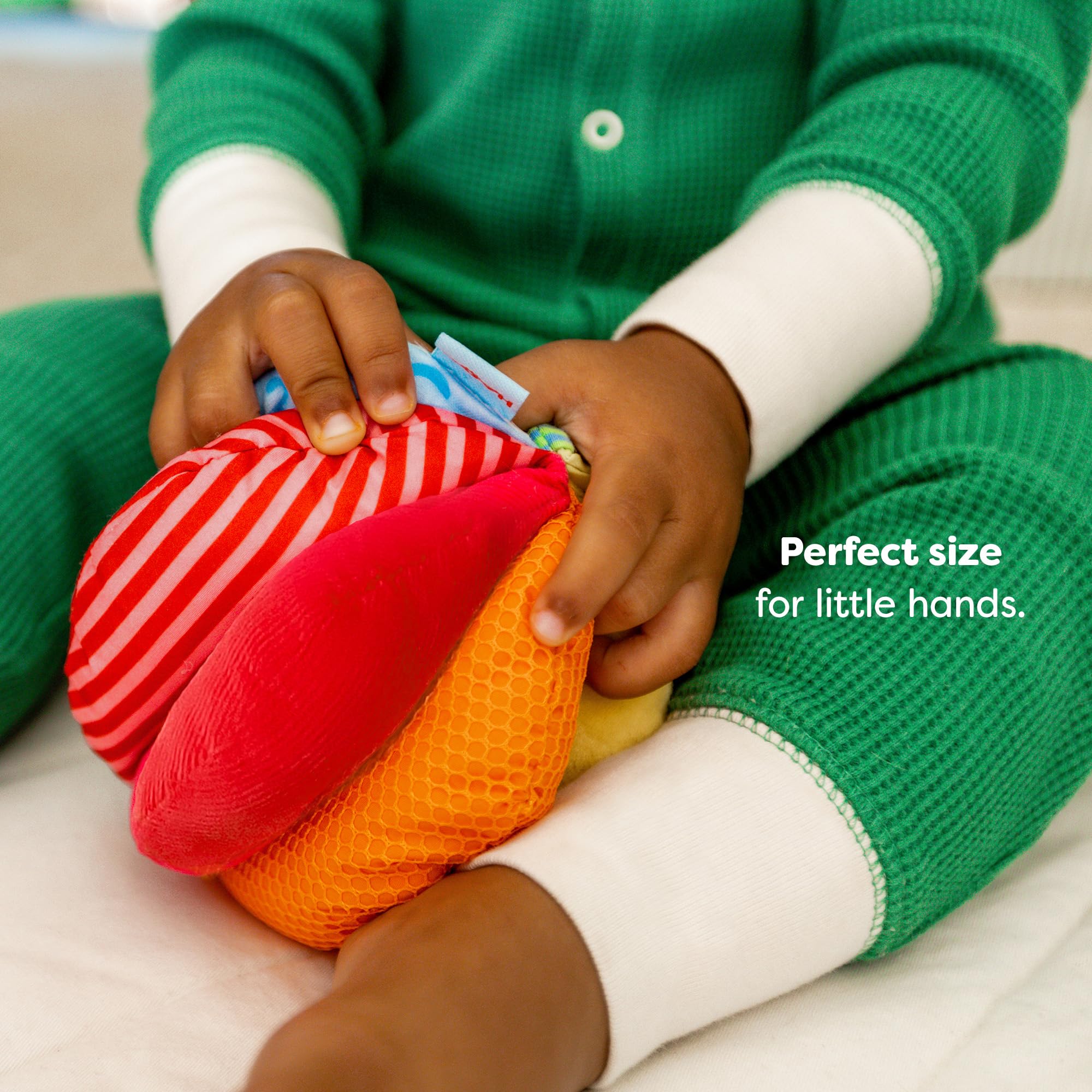 HABA Baby Balls - Machine Washable Baby Sensory Toys - Ideal Baby Toy for Teething, Tummy Time Toys for Ages 6 Months & up