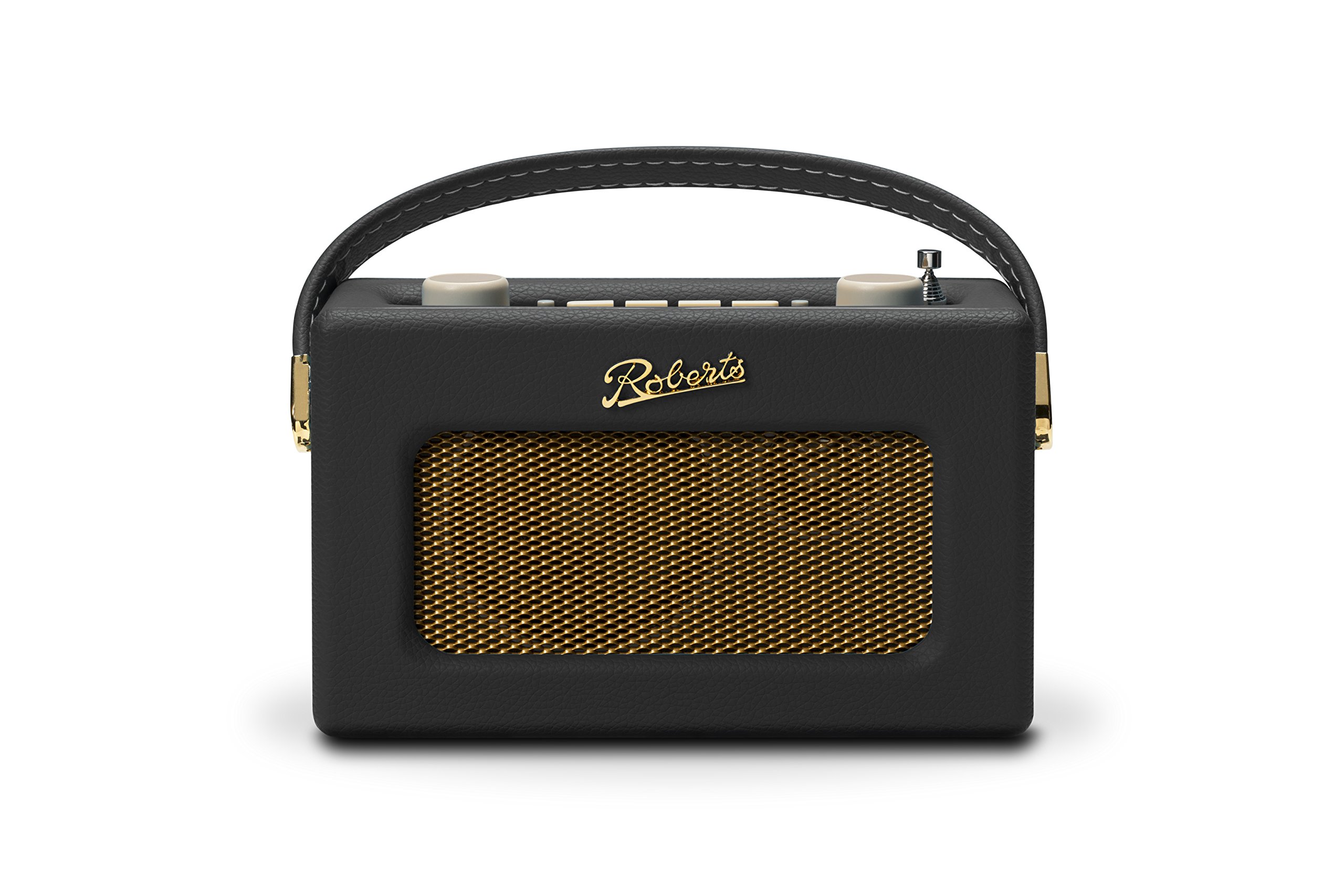Roberts Revival UNO FM/DAB/DAB+ Digital Radio with Bluetooth, Black