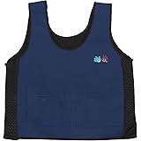 Fun and Function - Blue Weighted Compression Vest for Kids & Adults - Sensory Tool for Children with Special Needs - Deep Pre