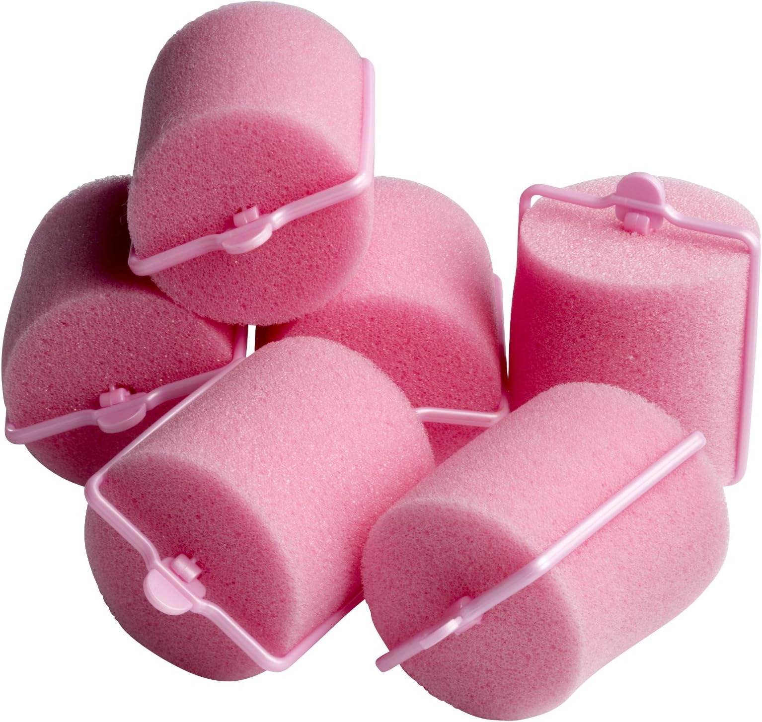 BaByliss Pink Sleep In Rollers - Pack of 6