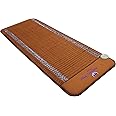 Far Infrared Amethyst Mat Professional 73"L x 29”W - Made in Korea - Deep Penetration FIR Heat - Ion Therapy - Jewelry Grade Natural Amethyst - FDA Registered Manufacturer - Heating Pad with Crystals
