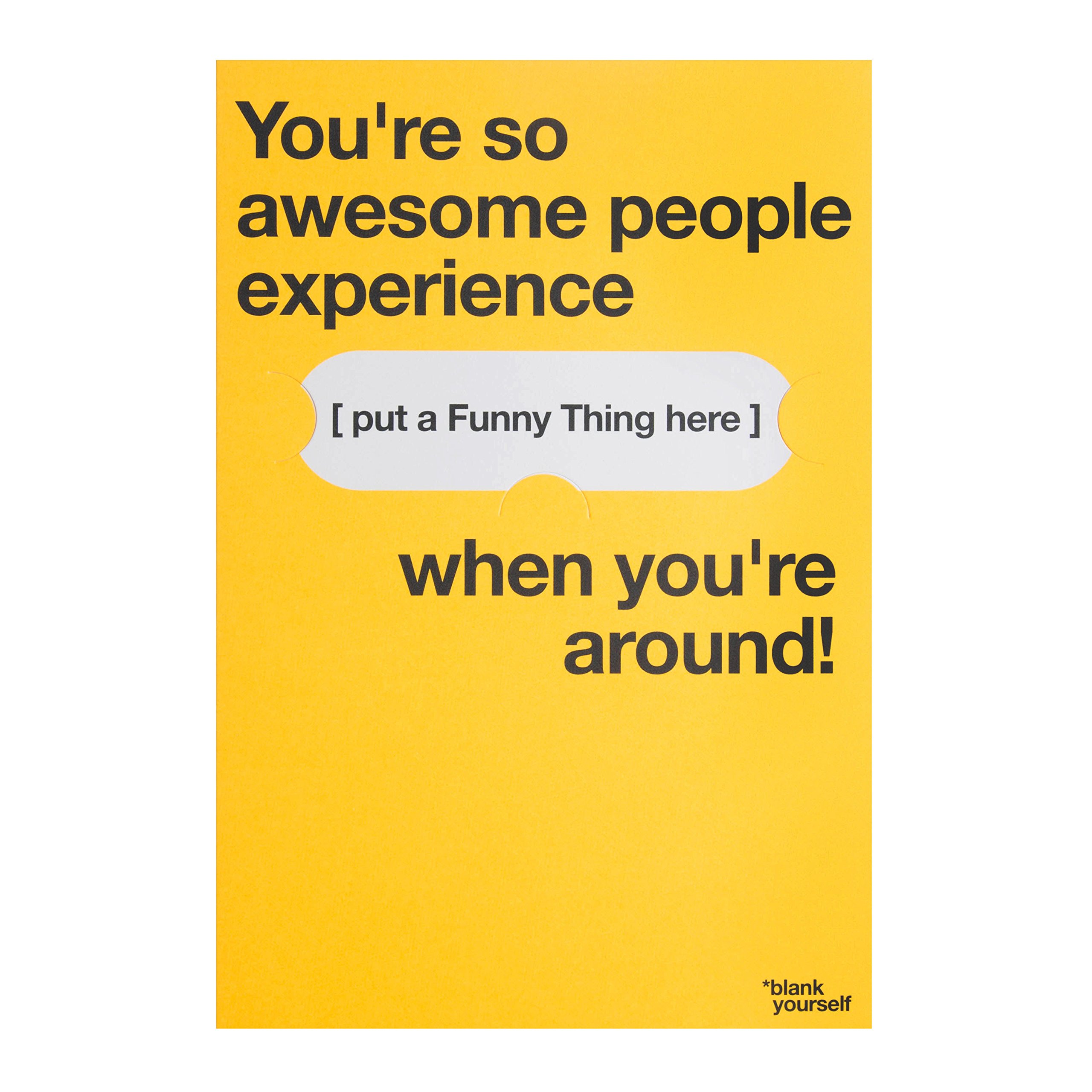 Hallmark Personalisable Card 'Funny Things' - Medium