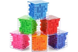 ZPISF 6 Pack Money Maze Puzzle Gift Boxes, A Fun Unique Way to Give Gifts for People You Love, Great for Kids and Adults