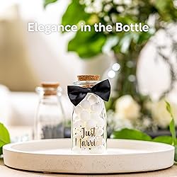Ethisa Just Married Wedding Reception Bottles - 25
