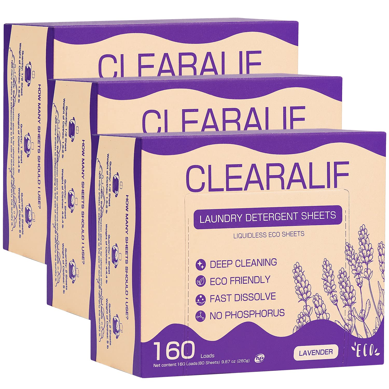 Photo 1 of ***MISSING PARTS***
CLEARALIF Laundry Detergent Sheets, Lavender,Up to 480 Loads - Great For Travel,Apartments, Dorms,Laundry Detergent Strips Eco Friendly & Hypoallergenic (Pack of 3)