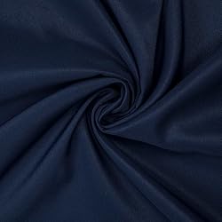 Gee Di Moda Round Tablecloth - 108 Inch Navy Blue