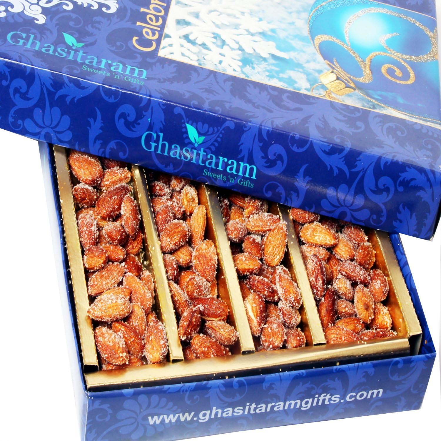 Ghasitarams Dryfruits Honey Coated Roasted Almonds 800 gms