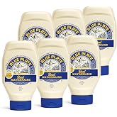 Blue Plate Real Mayonnaise, 18 Fl Oz Squeeze Bottle (Pack of 6)
