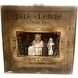 The Isle Of Lewis Large Mahogany Chess Set The Chess Store